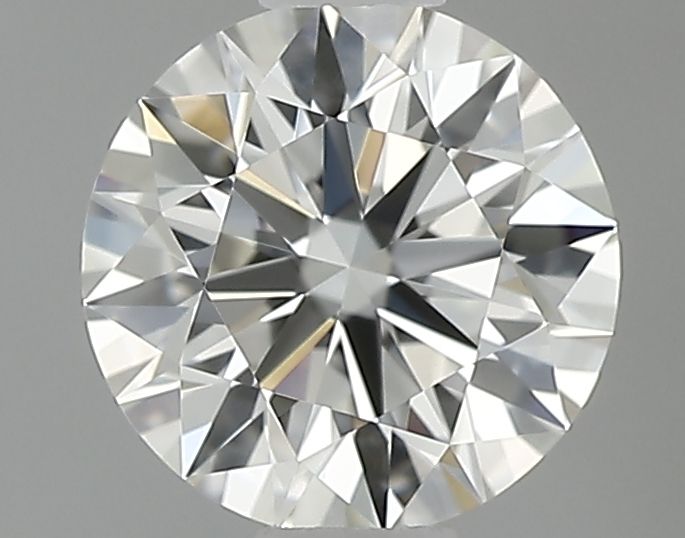 Diamante Naturale Taglio Brillante 0.45ct 3EX J IF - GIA - 4.95x4.91x3.04mm