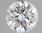 Diamante Taglio Brillante 0.4ct EX/VG/EX F VVS2 - GIA - 4.72x4.67x2.94mm