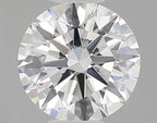 Diamante Naturale Taglio Brillante 0.6ct 3EX E VVS2 - GIA - 5.4x5.44x3.32mm