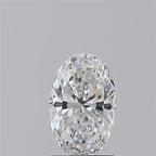 Diamante Naturale Taglio Ovale 1ct VG/VG D VVS1 - GIA - 8.17x5.23x3.44mm