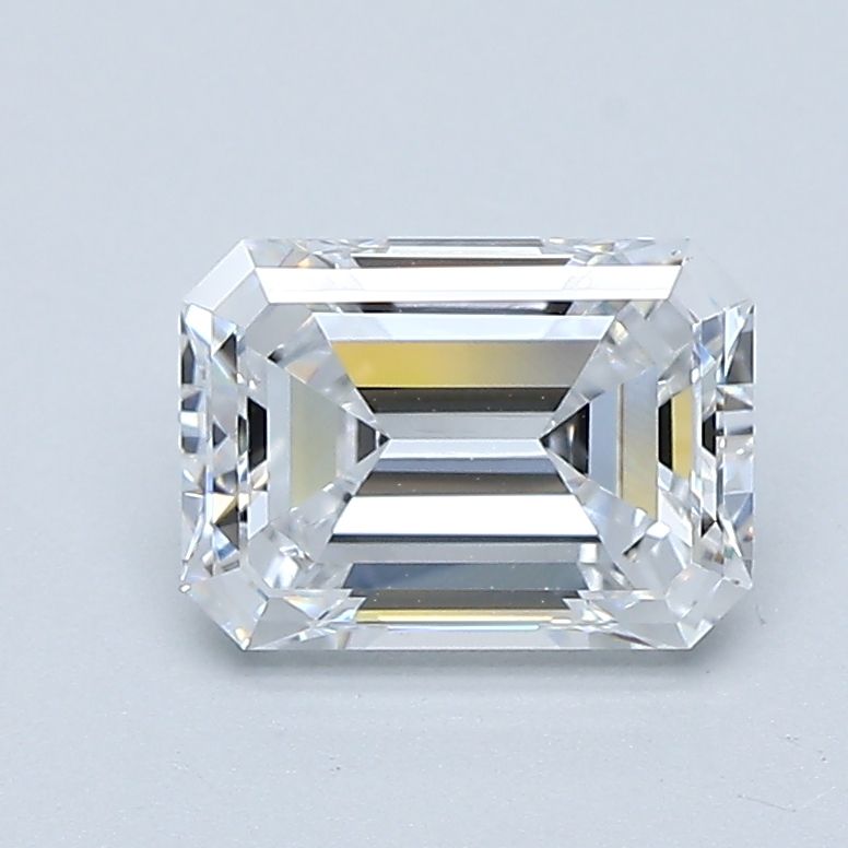 Diamante Naturale Taglio Smeraldo 1.2ct VG/EX D VS2 - GIA - 7.32x5.27x3.53mm
