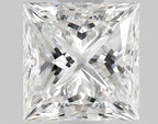 Diamante Naturale Taglio Princess 0.81ct VG/EX D VVS2 - GIA - 5.1x4.98x3.62mm