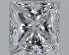 Diamante Naturale Taglio Princess 0.5ct G/EX D FL - GIA - 4.51x4.31x3.03mm