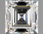Diamante Taglio Radiant Quadrato 1.05ct EX/EX H VS1 - GIA - 5.43x5.37x3.7mm