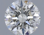 Diamante Taglio Brillante 0.21ct EX/EX/VG J VVS1 - GIA - 3.79x3.82x2.35mm