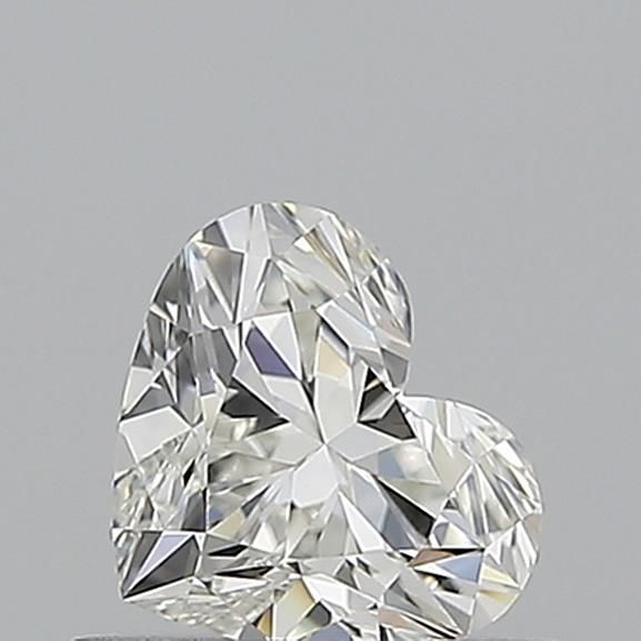 Diamante Naturale Taglio Cuore 0.5ct VG/VG H VS1 - GIA - 4.7x5.54x3.29mm