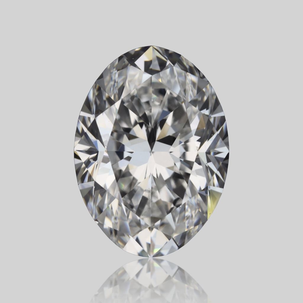 Diamante Naturale Taglio Ovale 1.2ct VG/EX E VVS1 - GIA - 8.06x5.9x3.86mm