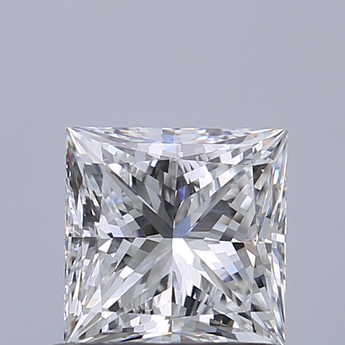 Diamante Naturale Taglio Princess 0.81ct VG/EX D VVS2 - GIA - 5.02x5.02x3.69mm
