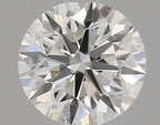 Diamante Naturale Taglio Brillante 0.5ct 3EX H VVS2 - IGI - 4.98x5.03x3.17mm