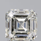 Diamante Naturale Taglio Asscher 2.01ct EX/EX J VVS1 - GIA - 6.91x6.74x4.63mm