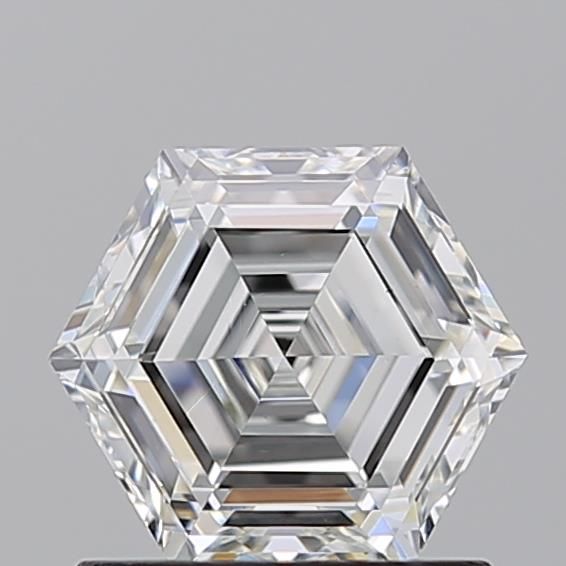 Diamante Naturale Taglio Esagonale 1.01ct VG/EX H VS1 - GIA - 6.81x5.81x3.53mm
