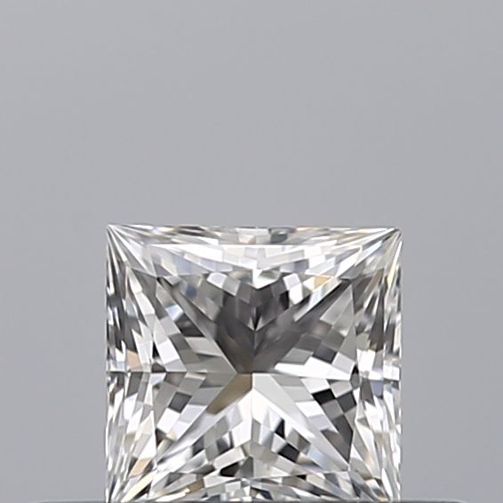 Diamante Naturale Taglio Princess 0.34ct VG/EX E VVS1 - GIA - 3.83x3.83x2.78mm