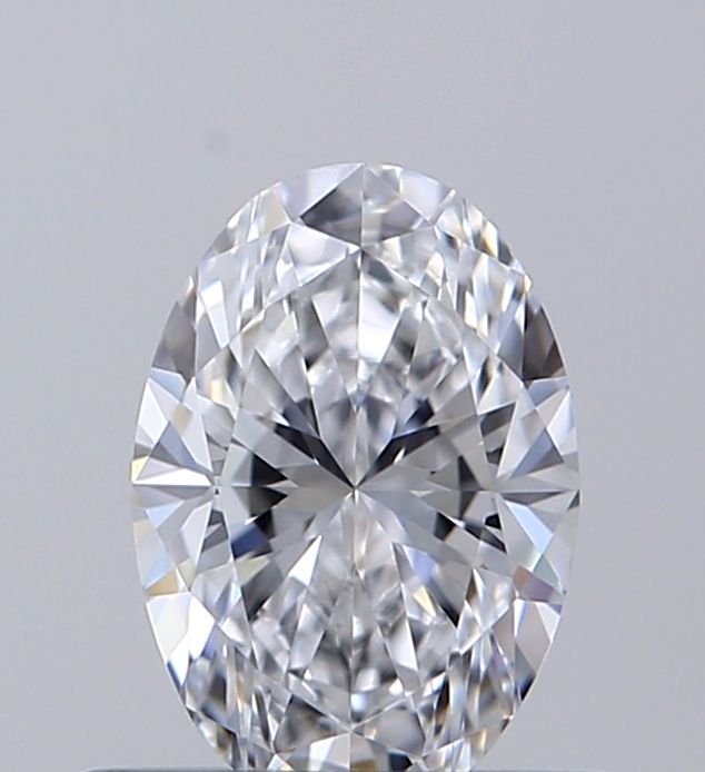 Diamante Naturale Taglio Ovale 0.5ct EX/EX D VVS1 - GIA - 6.39x4.39x2.81mm