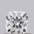 Diamante Taglio Cushion Brillante 0.5ct EX/EX F VVS1 - GIA - 4.64x4.55x3.05mm