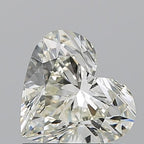 Diamante Naturale Taglio Cuore 1.02ct EX/EX J IF - IGI - 6.37x7.17x3.94mm