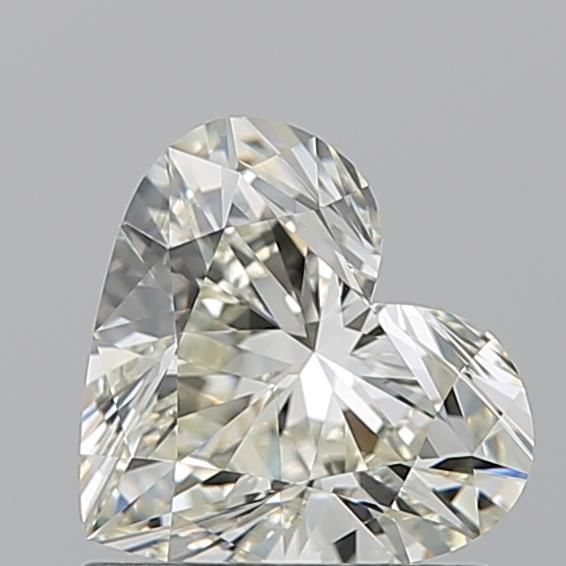 Diamante Naturale Taglio Cuore 1.02ct EX/EX J IF - IGI - 6.37x7.17x3.94mm