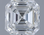 Diamante Naturale Taglio Asscher 0.5ct VG/EX I VS2 - GIA - 4.37x4.34x2.93mm