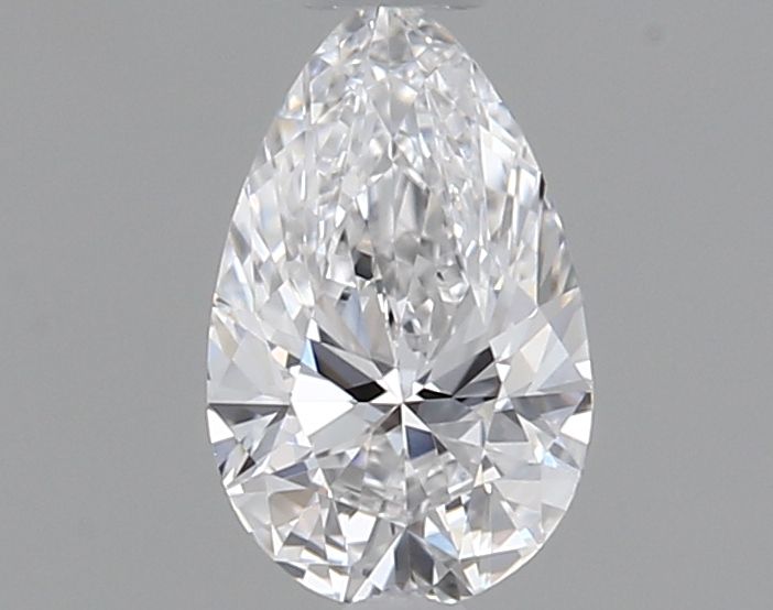 Diamante Naturale Taglio Goccia 0.31ct EX/EX D VVS1 - GIA - 6.04x3.7x2.36mm