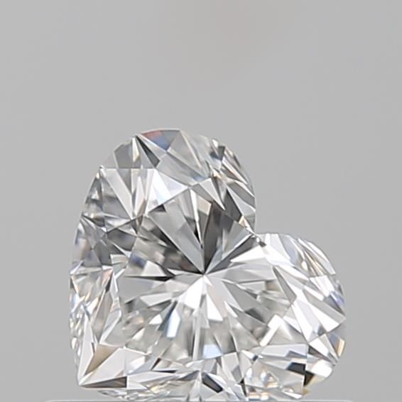 Diamante Naturale Taglio Cuore 0.51ct EX/EX F VVS2 - GIA - 4.88x5.62x3.2mm