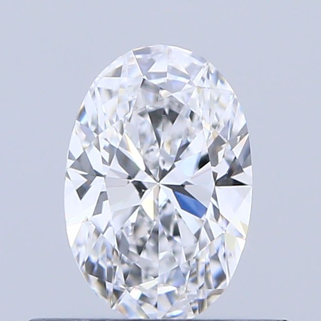 Diamante Naturale Taglio Ovale 0.37ct G/EX D VVS1 - GIA - 5.84x3.92x2.47mm