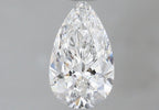 Diamante Naturale Taglio Goccia 0.44ct EX/EX E VVS2 - GIA - 6.92x4.06x2.6mm