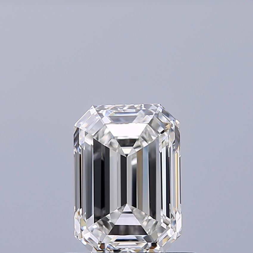 Diamante Naturale Taglio Smeraldo 0.9ct EX/EX G FL - GIA - 6.47x4.55x3.12mm