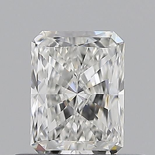 Diamante Naturale Taglio Radiant 0.6ct VG/EX F VVS2 - GIA - 5.63x4.17x2.79mm