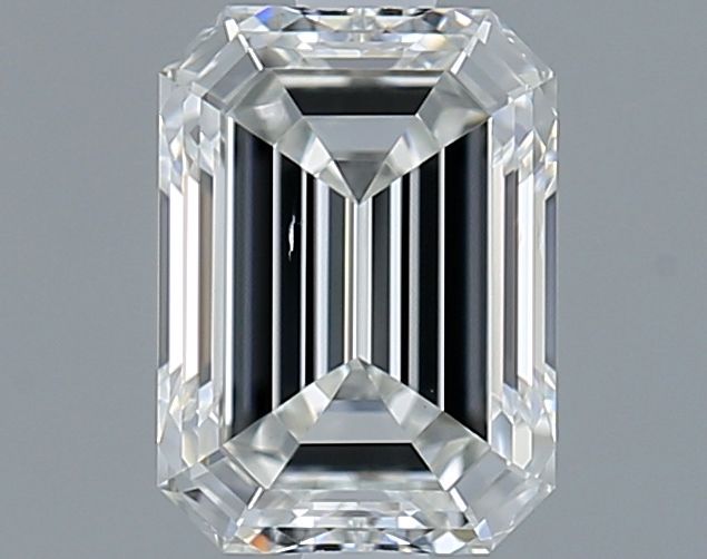 Diamante Naturale Taglio Smeraldo 1ct EX/EX F VS1 - IGI - 6.66x4.85x3.28mm