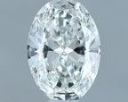 Diamante Naturale Taglio Ovale 0.5ct EX/EX G VVS2 - IGI - 6.43x4.59x2.54mm
