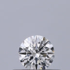 Diamante Naturale Taglio Brillante 0.22ct 3EX E VVS2 - IGI - 3.89x3.92x2.35mm