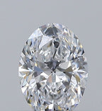 Diamante Naturale Taglio Ovale 0.34ct VG/EX D VVS1 - GIA - 5.51x3.93x2.51mm