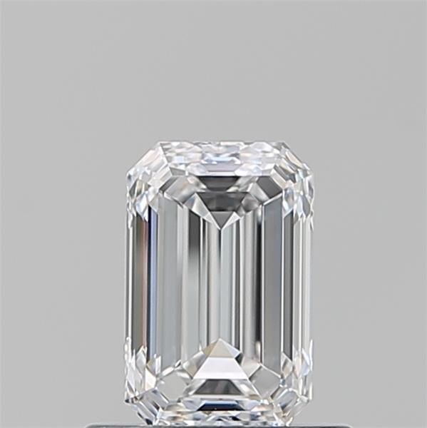 Diamante Naturale Taglio Smeraldo 0.7ct VG/VG D VVS1 - GIA - 6.23x4.04x2.77mm