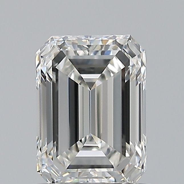 Diamante Naturale Taglio Smeraldo 0.8ct VG/EX H VVS2 - GIA - 6.3x4.54x2.89mm