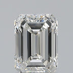 Diamante Naturale Taglio Smeraldo 0.8ct VG/EX H VVS2 - GIA - 6.3x4.54x2.89mm