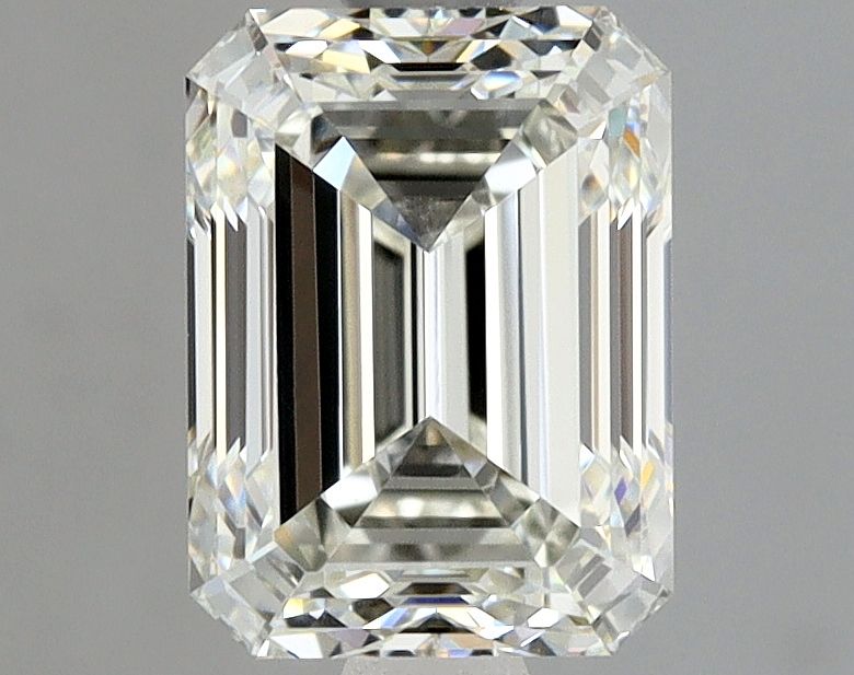 Diamante Naturale Taglio Smeraldo 1.52ct VG/VG J VVS1 - GIA - 7.31x5.45x3.82mm