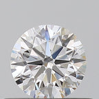 Diamante Taglio Brillante 0.45ct VG/EX/EX E VS1 - GIA - 4.91x4.87x3.04mm