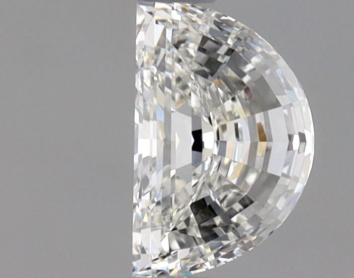 Diamante Naturale Taglio Mezzaluna 0.5ct EX/VG H VS1 - GIA - 6.02x3.91x2.71mm