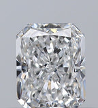 Diamante Naturale Taglio Radiant 0.37ct VG/EX F IF - GIA - 4.65x3.59x2.49mm