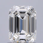 Diamante Naturale Taglio Smeraldo 1ct EX/EX F VVS2 - IGI - 6.54x4.74x3.28mm