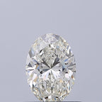 Diamante Naturale Taglio Ovale 0.51ct EX/EX H VVS1 - IGI - 6.41x4.52x2.85mm