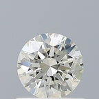 Diamante Naturale Taglio Brillante 0.56ct 3EX J VVS2 - IGI - 5.28x5.32x3.26mm