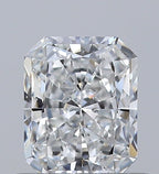 Diamante Naturale Taglio Radiant 0.52ct VG/EX F VVS1 - GIA - 5.25x4.18x2.8mm