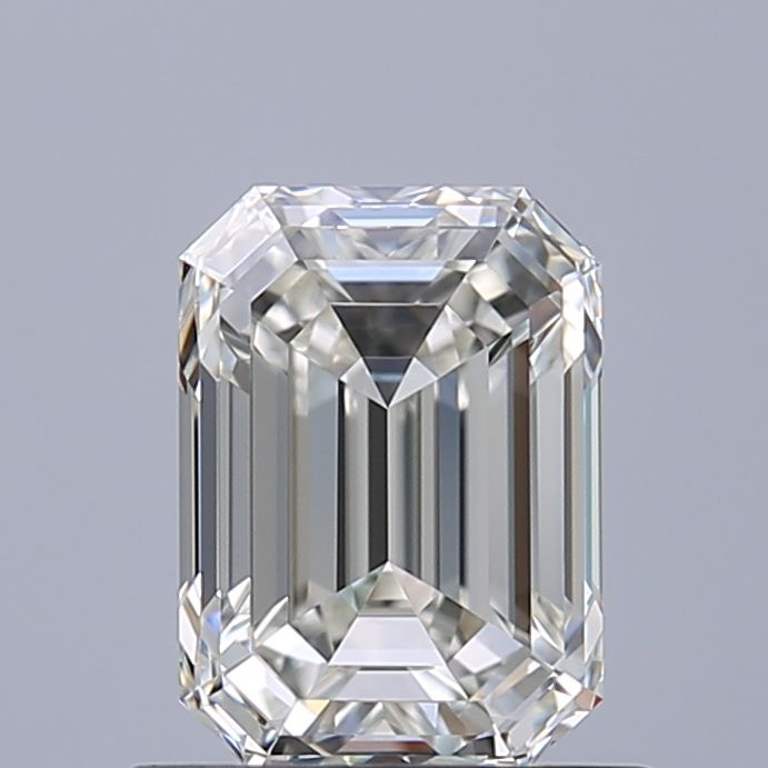 Diamante Naturale Taglio Smeraldo 0.9ct EX/EX G IF - IGI - 6.34x4.56x3.13mm