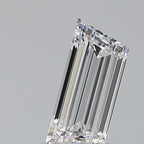 Diamante Naturale Taglio Trapezio 0.5ct EX/VG D VVS1 - GIA - 3.29x7.52x2.11mm