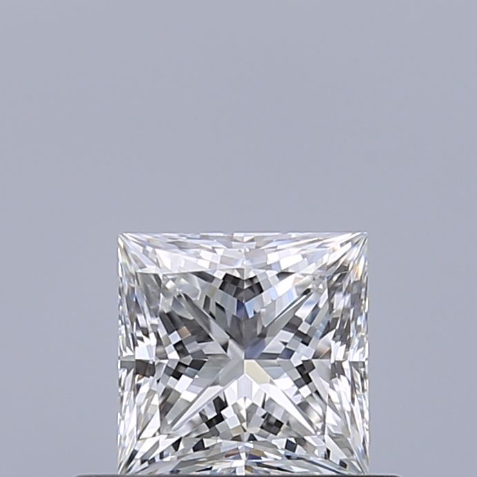 Diamante Naturale Taglio Princess 0.5ct G/EX E VS1 - GIA - 4.35x4.31x3.16mm