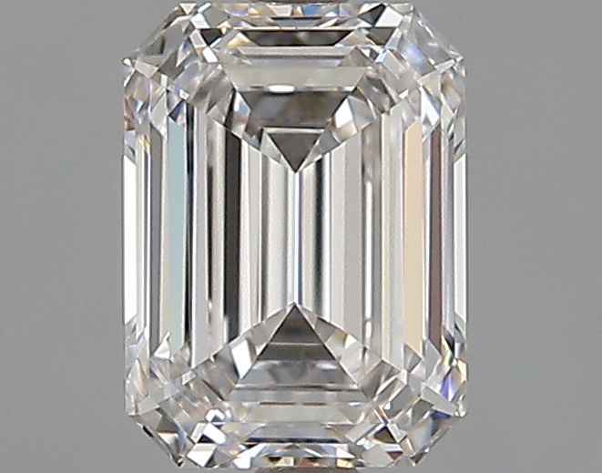 Diamante Naturale Taglio Smeraldo 1.01ct VG/EX G IF - GIA - 6.66x4.89x3.14mm
