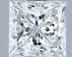 Diamante Naturale Taglio Princess 1.51ct EX/EX H VVS2 - IGI - 6.24x6.08x4.56mm