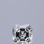 Diamante Naturale Taglio Asscher 0.31ct EX/EX E VVS1 - GIA - 3.79x3.77x2.51mm