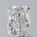 Diamante Naturale Taglio Radiant 1.01ct EX/EX E VVS2 - GIA - 6.69x4.92x3.34mm