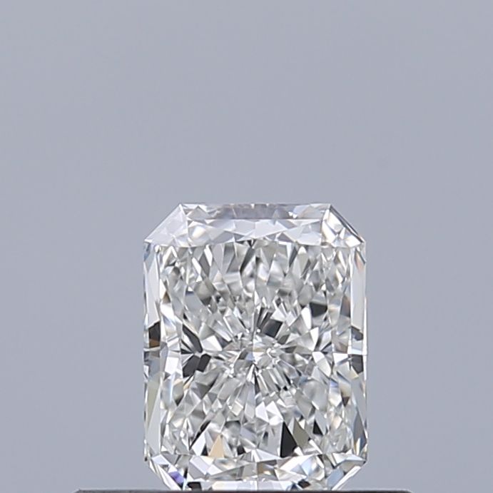 Diamante Naturale Taglio Radiant 0.42ct VG/EX F VVS2 - GIA - 4.94x3.74x2.59mm